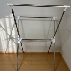 受け渡し決まりました 物干し竿 ハンガーラック