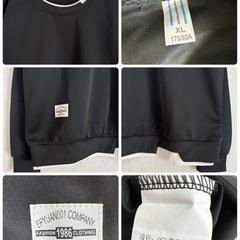 【未使用品】メンズ トレーナー シンプル おしゃれ ゆったり カジュアル 丸襟 長袖 春秋 XLの画像