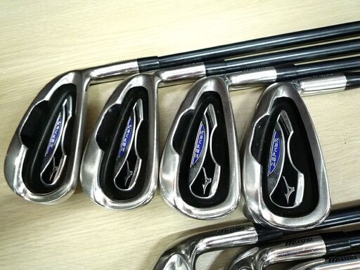 ゴルフ ゴルフクラブ アイアンセット ミズノ ゼファー I5～I9.FW.PW.SW 8本セット 中古 MIZUNO ZEPHYR 苫小牧西店