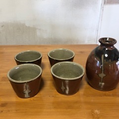 値下げしました　蕎麦猪口と蕎麦徳利