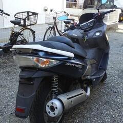 キムコ エキサイティング250 セル一発始動OK 快調 ビッグスクーター バイク 直接取引可 近県配達可5000円～の画像