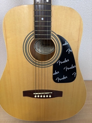 美品　Fender フェンダー　ミニギター　トラベルギター　ソフトカバー付き