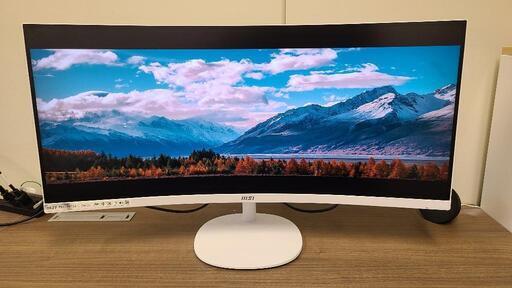 MSI PRO MP341C Series/湾曲ウルトラワイドモニター/34型