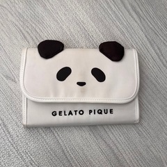 ジェラピケ　母子手帳ケース　パンダ