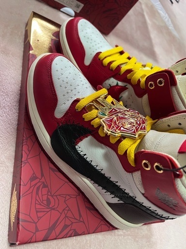 Teyana Taylor × Nike Air Jordan 1 23.5cm