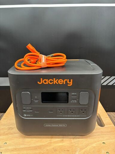 【中古】Jackery 　ポータブル電源　JE-1500B【ハンズクラフト熊本けやき通り店】