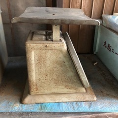 はかり　測り　昭和レトロの画像