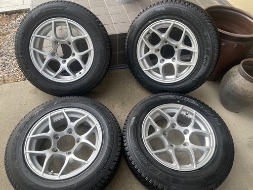 (受け渡し完了)ジムニーjb23Wスタッドレスアルミセット