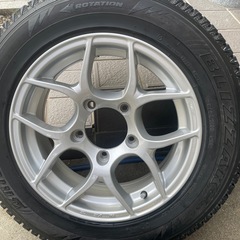 (受け渡し完了)ジムニーjb23Wスタッドレスアルミセットの画像