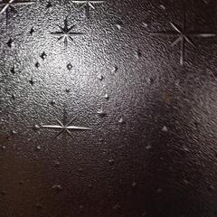 昭和43年 ガラス引き戸　星柄