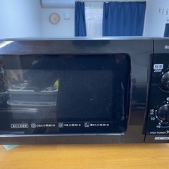 アイリスオーヤマ　電子レンジ