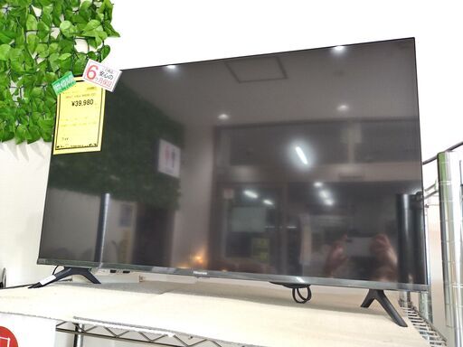 【D147】SAテレビ ハイセンス  40A30G  2021