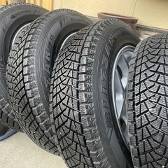 (受け渡し完了)ジムニーjb23Wスタッドレスアルミセットの画像