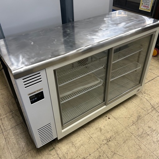 5577【美品】2024年製　パナソニック 標準型ショーケース SMR-V1241D 1200×450×800 アンダーカウンタータイプ