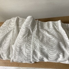 グレー系 カーテン&レースカーテンのセットの画像