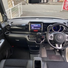 h28後期型　nboxカスタム　GターボLパッケージ　車検満タンタイヤ4本新品の画像