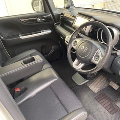 h28後期型　nboxカスタム　GターボLパッケージ　車検満タンタイヤ4本新品の画像