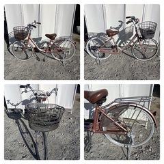 ★[八3495]  ブリヂストン　自転車　24インチ　アルミーユ　の画像