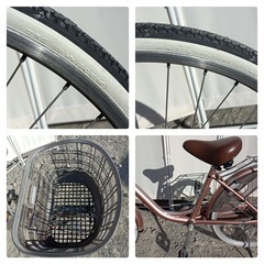 ★[八3495]  ブリヂストン　自転車　24インチ　アルミーユ　の画像