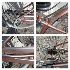★[八3495]  ブリヂストン　自転車　24インチ　アルミーユ　の画像