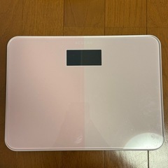 エレコム 体重計 スリム & コンパクト バックライト付き ピンク エクリア HCS-S01PNの画像