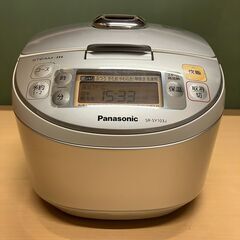 Panasonic 5.5合炊き スチームIHジャー炊飯器 SR-SY103J（シャンパンベージュ）2015年製の画像