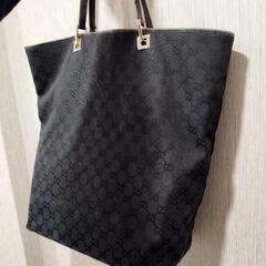 GUCCI　トートバッグ　ブラックの画像