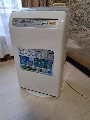 更新→不具合修理済み! アイリス 加湿器付き空気清浄機(禁煙 ペット無し環境使用)