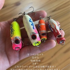 ルアー　SARA工房　サラペンセット　　　