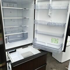 ▼値下げ▼4ドア冷蔵庫 アクア 2020年 AQR-SV38J 375L 冷蔵庫 キッチン家電 れいぞうこ 参考価格108,000円🚚自社配送時💳代引き可🚚(現金、クレジット、スマホ決済対応)【安心の3ヶ月保証】の画像