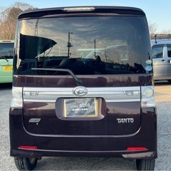 【支払総額15.8万円】後期型タントカスタム車検令和8年12月機関良好 片側パワスラ 修復歴無し！タイヤバリ山♩お手頃ハイトワゴン♩の画像