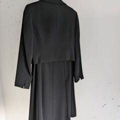礼服　喪服　ブラックフォーマル　ワンピース　ジャケット　9号の画像