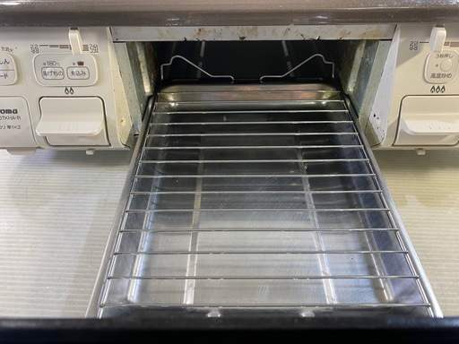 パロマ paloma ガステーブル ガスコンロ ガス器具　2020年製 都市ガス用 ホワイト系