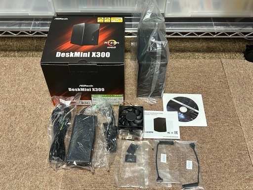 【未使用】ASRocK DeskMini X300 Ryzen 小型ベアボーン PC