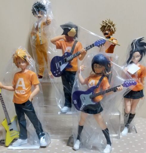 一番くじ 『僕のヒーローアカデミア』～垂れ流せ！文化祭！～ ◾フィギュア ６体 セット
