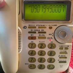 ソニー固定電話機　ベージュ　