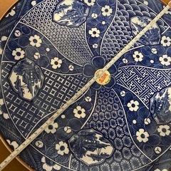 大皿　無鉛品　高温焼　藤政苑　謹製の画像