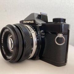 【完動品】オリンパス OM-1 35ミリ一眼レフカメラ OLYMPUS OM ワインダー2 オリンパス レンズフード / Used in Japan 中古 vintage OMの画像