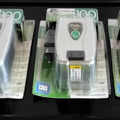 カシムラ　海外用変圧器　ダウントランス　出力Cタイプ　220-240V/100VA NTI-1002　WT-53E　三つ目の画像