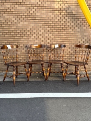 ◎ 飛騨産業 HIDA キツツキ チェア 椅子4脚セット 食卓 ダイニング