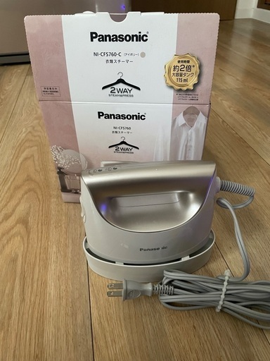 Panasonic パナソニック衣類スチーマー