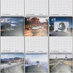 Black Friday‼️さらに値下げ‼️2025版PORSCHE AHEAD 2025卓上カレンダーの画像