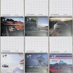 Black Friday‼️さらに値下げ‼️2025版PORSCHE AHEAD 2025卓上カレンダーの画像
