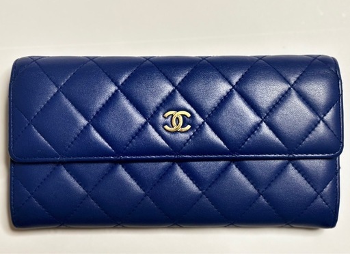 CHANEL ラムスキン 長財布