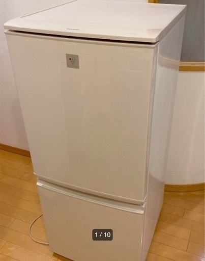 SHARP SJ-PD14A-C 2015年製 冷蔵庫