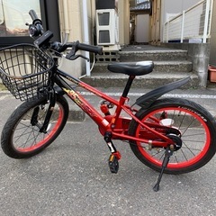 ジュニア　キッズ　子供用　自転車　カーズ　18インチ