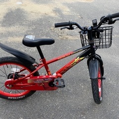 子供用自転車カーズ18インチ (プー太) 酒田のその他の中古あげます 