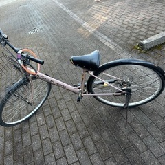 27インチ　切り替え付き　自転車
