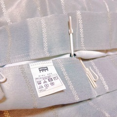 グレーカーテンの画像