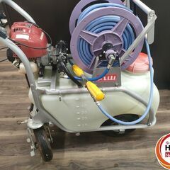 【引取限定】MARUYAMA 丸山 ポータブル動噴 MSE-50H-A キャリー動噴 本田技研ガソリンエンジン 実動　エアフィルター・プライマリーポンプ新品交換済み　【久留米上津BP店】【中古】の画像